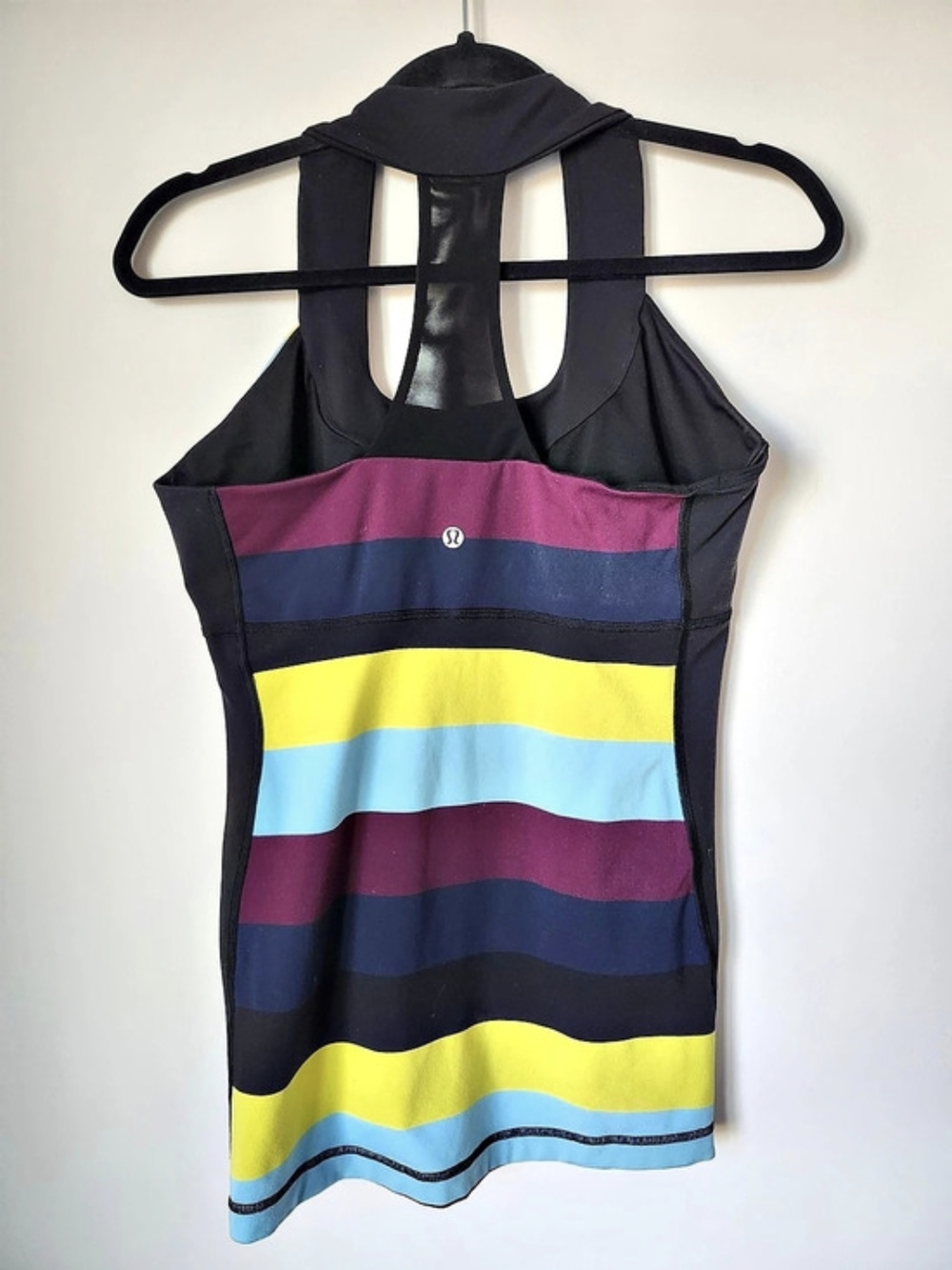 Lululemon Racerback Stripped Color Block Tank Top - Picture 3 of 8